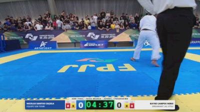 NICOLAS SANTOS CAÇULA vs KAYKE CAMPOS NERIS 2026 FPJJ Copa Grandes Mestres Etapa 3