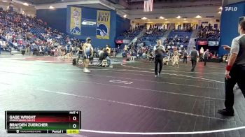 175 lbs Quarterfinal - Gage Wright, Parkersburg South vs Brayden Zuercher, Nazareth