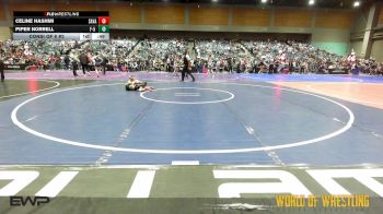 47 lbs Consi Of 8 #2 - Celine Hashmi, Savage House Wrestling Club vs Piper Norrell, F-5 Grappling