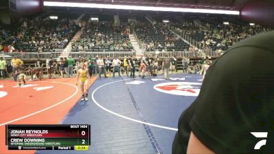 67 lbs 1st Place Match - Jonah Reynolds, Windy City Wrestlers vs Crew Downing, Wyoming Underground Wrestling