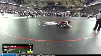 3A 113 lbs Cons. Round 4 - Andy Santos, Mountain View vs Jeison Ingram, Ferris