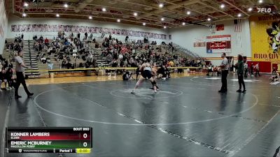 126 lbs 5th Place Match - Emeric McBurney, Massillon Perry vs Konner Lambers, Elder