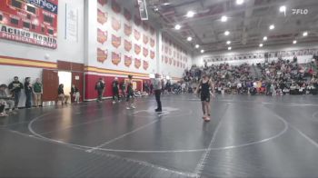 132 lbs Champ. Round 2 - Nicholas Sorrow, Hudson vs Ashur Pickana, Saint Vincent Saint Mary