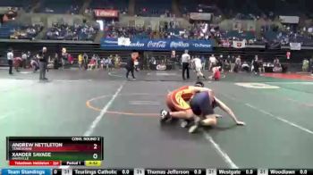 Cons. Round 2 - Xander Savage, Hahnville vs Andrew Nettleton, Terrebonne