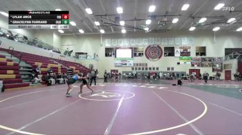 170 lbs Quarterfinal - Gracelynn Farrand, Caldwell vs Lylah Arce, Parma