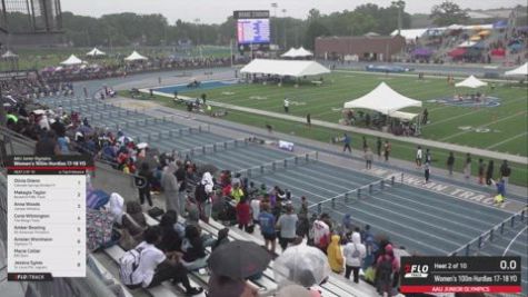 2026 AAU Junior Olympic Games - Youth Girls' 100m Hurdles, Finals 1 - Age 17-18
