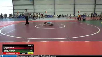 64 lbs Round 2 - Braydin Taby, Maryland GOLD vs Mason Sigle, PA White