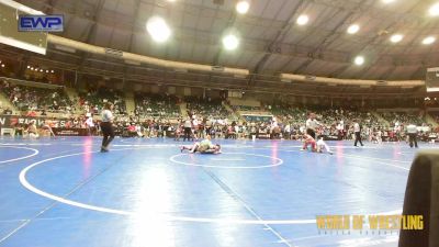 84 lbs Consi Of 32 #2 - Jace Brackett, Team Grand Valley Elite vs Carson Smith, F-5 Grappling