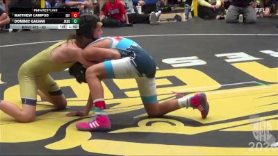 83 lbs 1st Place Match - Matthew Campos, SBTC vs Dominic Galvan, Joesph Kerr Middle School