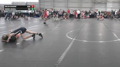 64 lbs Round 3 (4 Team) - Milan Bassiri, Capital City WC vs Derek Edgell, Perrysburg WC