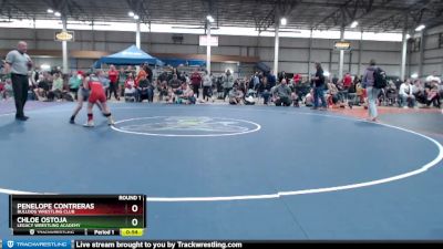 63-66 lbs Round 1 - Chloe Ostoja, Legacy Wrestling Academy vs Penelope Contreras, BULLDOG WRESTLING CLUB