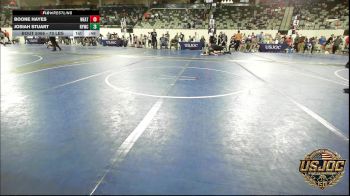 70 lbs Consi Of 8 #2 - Boone Hayes, Weatherford Youth Wrestling vs Josiah Stuart, Randall Youth Wrestling Club