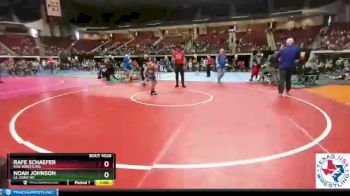 65 lbs Cons. Round 2 - Noah Johnson, Lil Dons WC vs Rafe Schaefer, Rise Wrestling