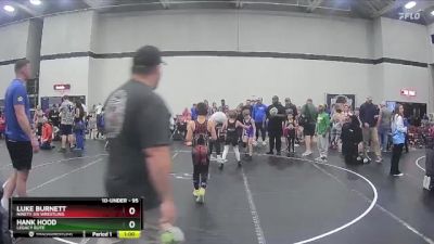 95 lbs Round 3 - Luke Burnett, Ninety Six Wrestling vs Hank Hood, Legacy Elite