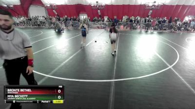 71-77 lbs Round 2 - Bronte Bethel, Wisconsin vs Mya Beckett, Askren Wrestling Academy
