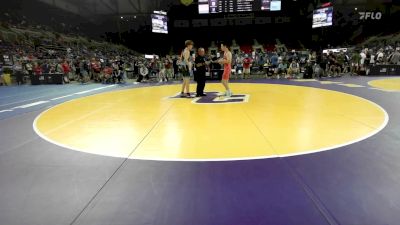 157 lbs Cons 64 #2 - Gabriel Galindo, CO vs Clyde Fraser, OH