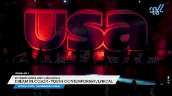 Envision Dance and Gymnastics - Dream in Color - Youth Contemporary/Lyrical [2025 Youth - Contemporary/Lyrical Day 1] 2025 USA All Star Dance Super Nationals