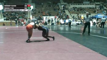 6-7A 165 Cons. Round 1 - Kennedy Oliver, Opelika Hs vs Mekhia Tyes, Baker HS