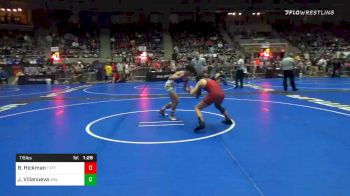 115 lbs Prelims - Beau Hickman, Tuttle Tigers vs Jaime Villanueva, Abilene Kids WC