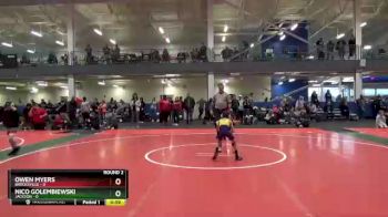 45 lbs Round 2 (4 Team) - Owen Myers, Brecksville vs Nico Golembiewski, Jackson