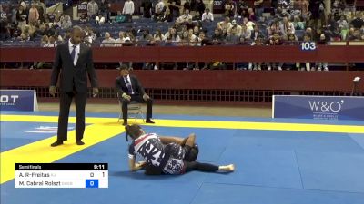 Amber Rymarz-Freitas vs Mariana Cabral Rolszt 2024 Pan IBJJF Jiu-Jitsu No-Gi Championship