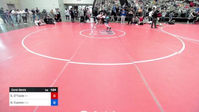 160 lbs Consolation - Sean O'Toole, Delaware Valley vs Bailey Cuomo, CJA