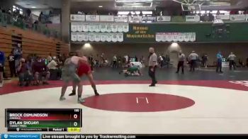 195 lbs Cons. Round 5 - Brock Osmundson, Oakdale vs Dylan Shojayi, Torrey Pines