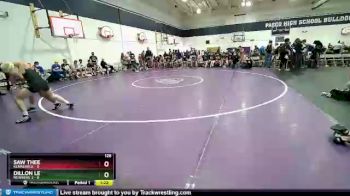 126 lbs Round 3 (3 Team) - Dillon Le, Newberg 2 vs Saw Thee, Kennewick