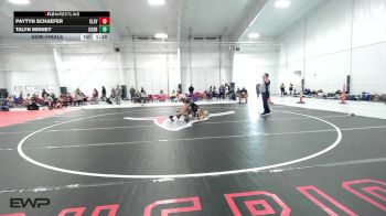 130 lbs Semifinal - Paytyn Schaefer, Cleveland vs Talyn Minney, Cushing Girls