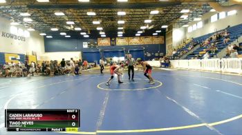 113 lbs Round 1 (8 Team) - Tiago Neves, Buchholz vs Caden Laravuso, Lake Mary Militia WC