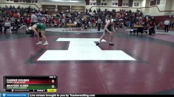 JV-29 lbs 7th Place Match - Zander Doubek, Xavier, Cedar Rapids vs Brayden Alber, Cedar Rapids Kennedy