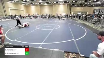 144 lbs Consolation - Ricky Martinez, Jefferson Saints vs Cole Schumacher, Mat Demon WC