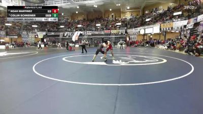 190 lbs Champ. Round 1 - Noah Martinez, Osage City Hs vs Collin Schneiner, Kingman Hs