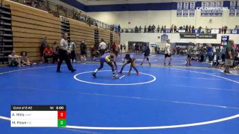 106 lbs Consi Of 8 #2 - Amantee Mills, Unattached vs Melton Powe, Vicious Wrestling