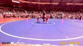 Semifinal - Emma Evans, Bartlesville Wrestling Club vs Addison Ross, East Kansas Eagles