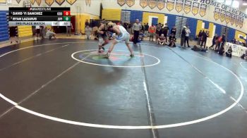 165 lbs 3rd Place Match - David Yi Sanchez, Osceola (Kissimmee) vs Ryan Lazarus, Jupiter