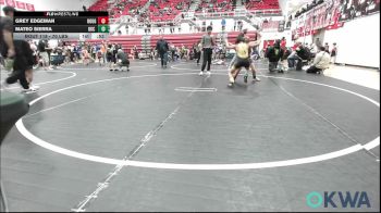 70 lbs Rr Rnd 2 - Grey Edgeman, Rough Riders vs Mateo Sierra, OKC Saints Wrestling