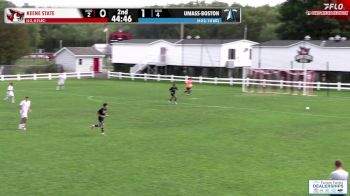 Replay: UMass-Boston vs Keene State | Sep 27 @ 1 PM