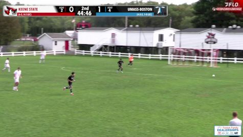 Replay: UMass-Boston vs Keene State | Sep 27 @ 1 PM