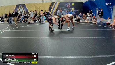 150 lbs Round 2 (8 Team) - Kam Stout, Warner Elite vs Jax Crolley, Nashville Catholic