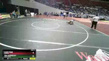 4A-152 lbs Cons. Round 1 - Tim Sarnecky, North Bend vs Clem Pine, Mazama