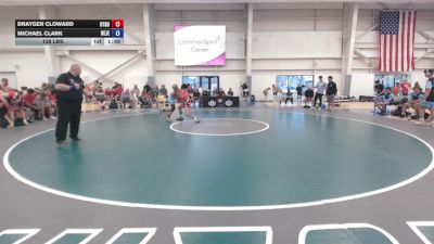 138 lbs Drayger Cloward, Utah Gold vs Michael Clark, New Jersey