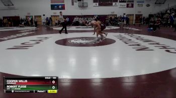 165 lbs Semifinal - Cooper Willis, Augsburg vs Robert Flege, UW - La Crosse