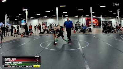 110 lbs Semis (4 Team) - Justin Kirk, Full Circle vs Armani Derousie, Brawler Elite