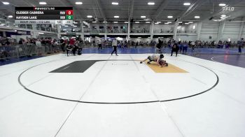 112 lbs Consolation - Cleiber Cabrera, Providence BTS vs Hayden Lake, Iron Faith WC