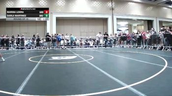 116 lbs Round Of 16 - Marina Loera, Garden City HS vs Darla Martinez, Gwc/ Tigers