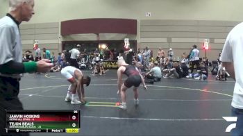 96 lbs Round 3 (6 Team) - Jahvin Hoskins, Metro All Stars vs Tejon Beals, Untouchables Black