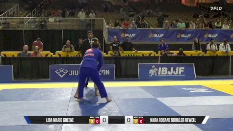 Nara Rosane Schiller Rewell vs Lisa Marie Greene 2026 Pan Jiu Jitsu IBJJF Championship