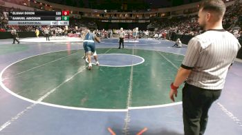 5A 285 lbs Quarterfinal - Samuel Abiodun, La Cueva vs Elijiah Dixon, Eldorado