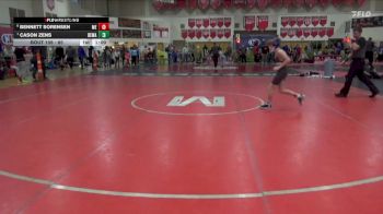 85 lbs 3rd Place Match - Cason Zens, Berge Elite Wrestling Academy vs Bennett Sorensen, MN Elite
